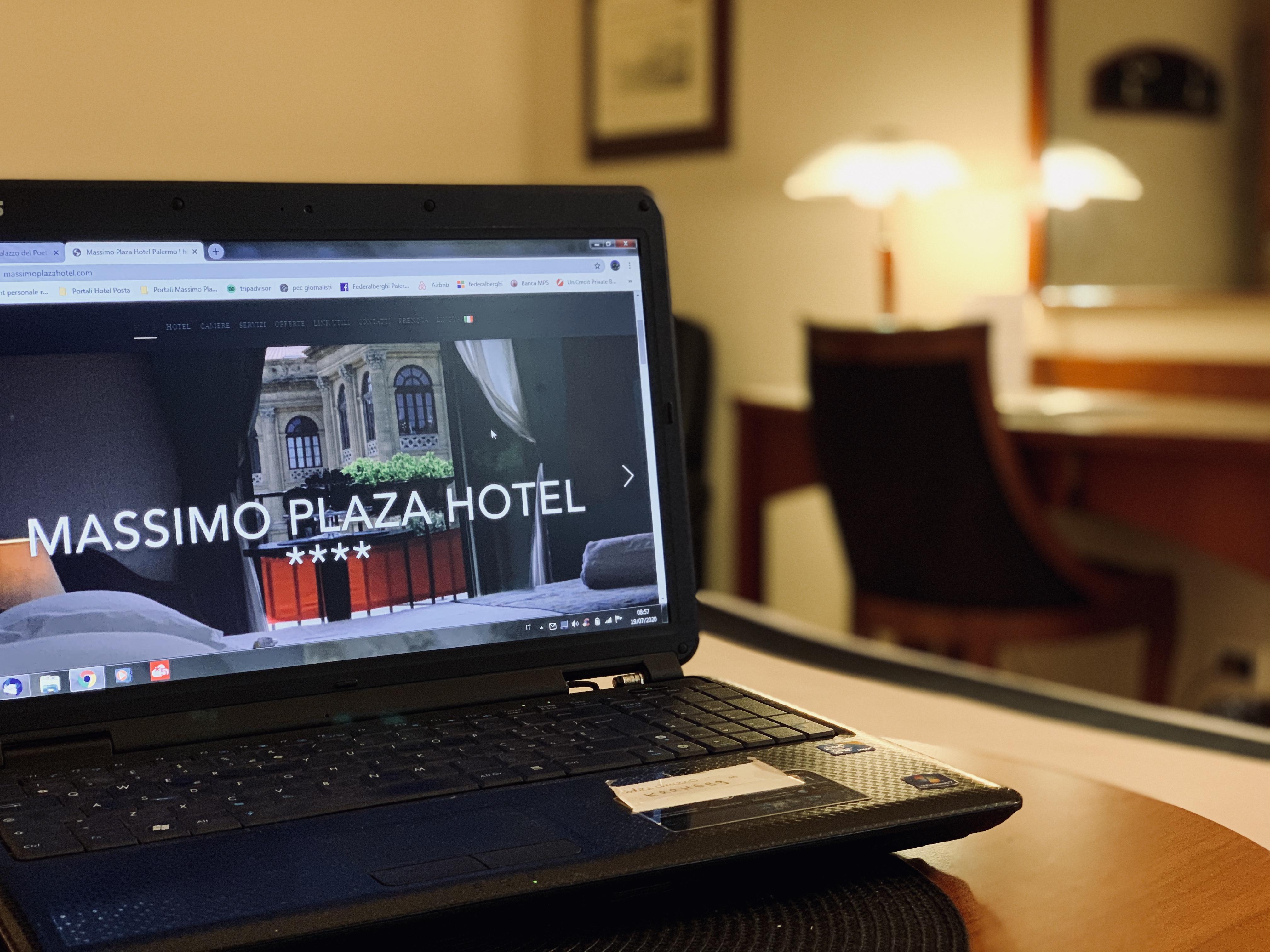 Massimo Plaza Hotel باليرمو المظهر الخارجي الصورة